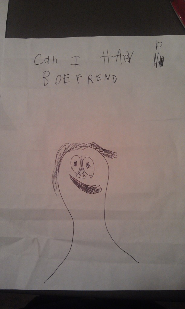 I like this boy, he looks infinitely optimistic about life. 